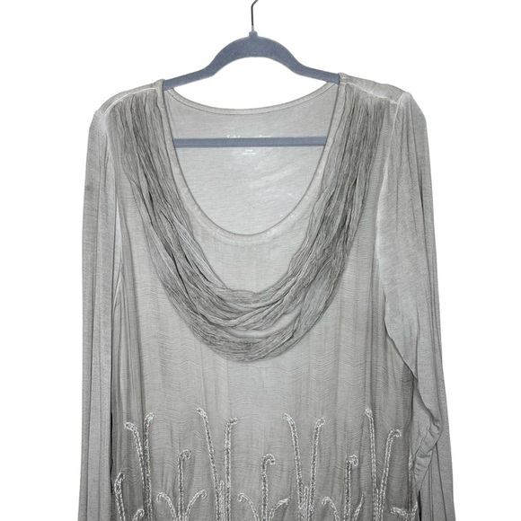 Soft Surroundings Silk Beaux Arts Tunic & Cami Large - Picture 6 of 15